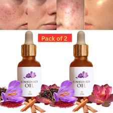 100 pure Kerala Kumkumadi Oil Provide intensive skin repair 10 ml Pack of 2