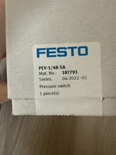 FESTO PEV-1/4-B-M12 192488 Pressure Switch *FACTORY SEALED* NEW*