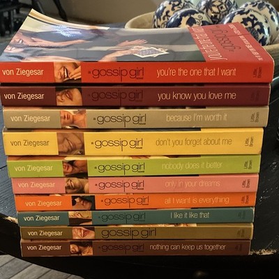 Cecily von Ziegesar Gossip Girl Series Paperback Lot of 9 YA Fiction (English)