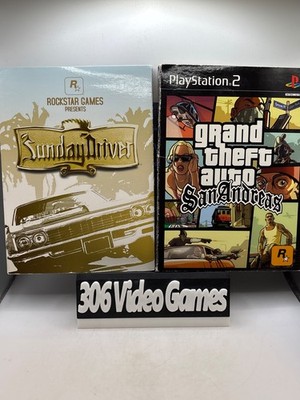GTA San Andreas Special Edition PS2 - Game & Sunday Driver
