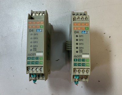 (Lot of 2) Ascon Tecnologic D4-5350 PID Controller ''N2E''