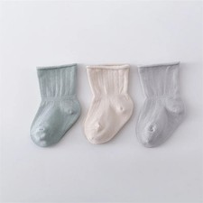 3Pairs/Set Kids Baby Boy Girl Socks Casual Children's Socks for Girls