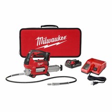 Milwaukee M18 2-Speed Grease Gun 1CT Kit, Model 2646-21CT, Cordless Grease Gun