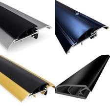 Exitex Dreschex Aluminium Türschwelle 933 mm Zugluftstopper Schwellendichtung