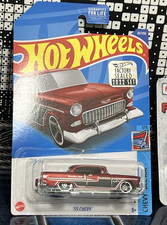 Hot Wheels 55 Chevy Factory Set 2022 - Maisto 55 Chevrolet
