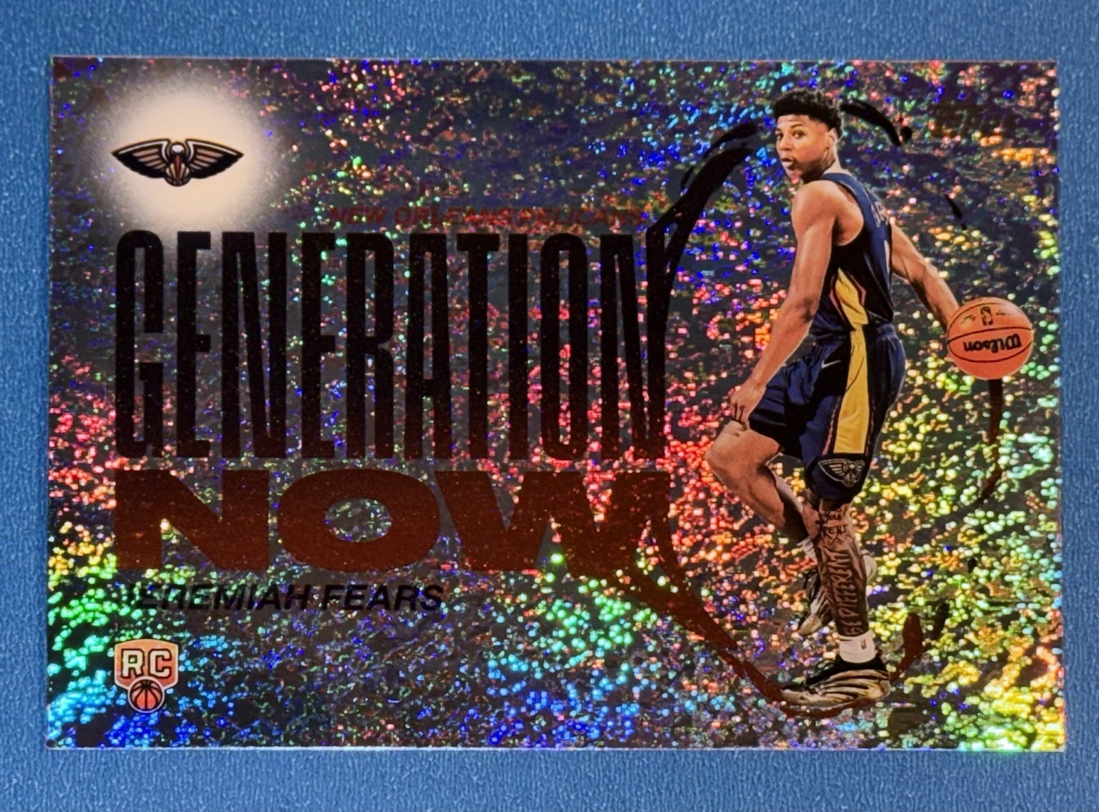 2025-26 Topps Generation Now Holo Foil Jeremiah Fears RC Rookie Card #GN-7