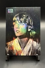 Luke Skywalker 2024 Topps Chrome Star Wars Galaxy Refractor 83
