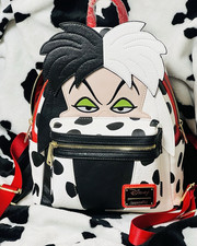 Loungefly Disney 101 Dalmatians  Cruella de Vil Mini Backpack