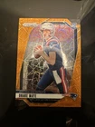 2024 Panini Prizm Football - Drake Maye #329 Orange Lazer Prizm Rookie PATRIOTS