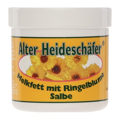 Alter Heideschäfer Melkfett mit Ringelblumen Salbe 250ml Hautpflege Hautcreme