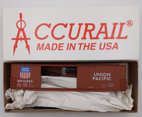 Kit de vagón de carga Accurail 5916 HO Union Pacific 50' soldado de doble puerta | Zustand: New