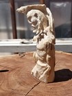 Incredible Vintage Native American Antler Warrior Sculpture Carving — photo 10