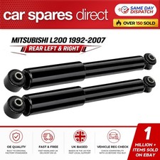 FOR MITSUBISHI L200 1992-2007 REAR SUSPENSION SHOCK ABSORBERS SHOCKS KIT PAIR X2