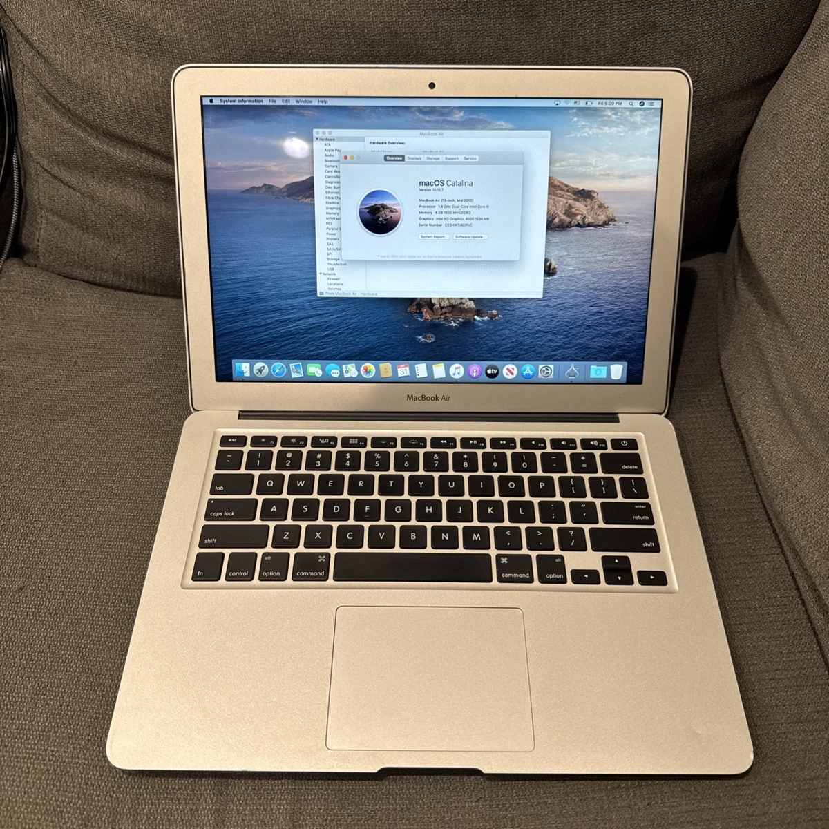 Apple MacBook Air 13 in 2012 for sale | eBay