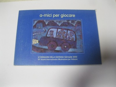 Rarität: a-mici-per giocare Heft mit 26 Doppelkarten Katzen Memory 2002 Italy