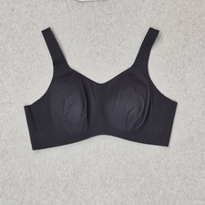 Knix Women Bra 7 Black Seamless Wireless Strap Adjustable T Shirt