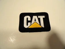 Caterpillar Cat Embroidered Sew On Patch