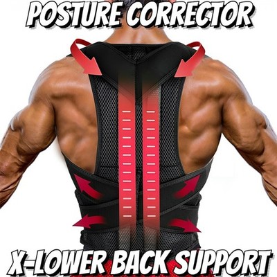 Posture Corrector Orthopedic Corset Waist Back Support Brace Spine Support Belt