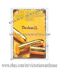 1967 gunfirearm Rifle Ammunition metal tin sign Decorative Collectibles art