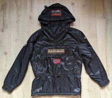 Vintage Napapijri Skidoo Jacke, weiß, Größe M 