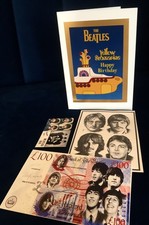 The Beatles Luxury Birthday Card, With Free Gifts. Yellow Submarine. Lovely Card
