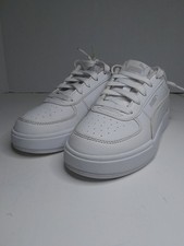 Puma Kids White Caven Sneakers Style 396317-01 Size US 2C Pre-owned READ