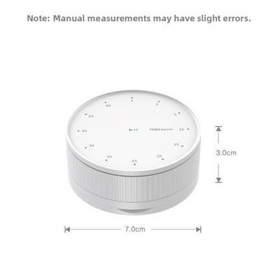 Family LED Visual Timer 12 Einstellungen für Kochen Lernen Übung 1 bis 90 Minu