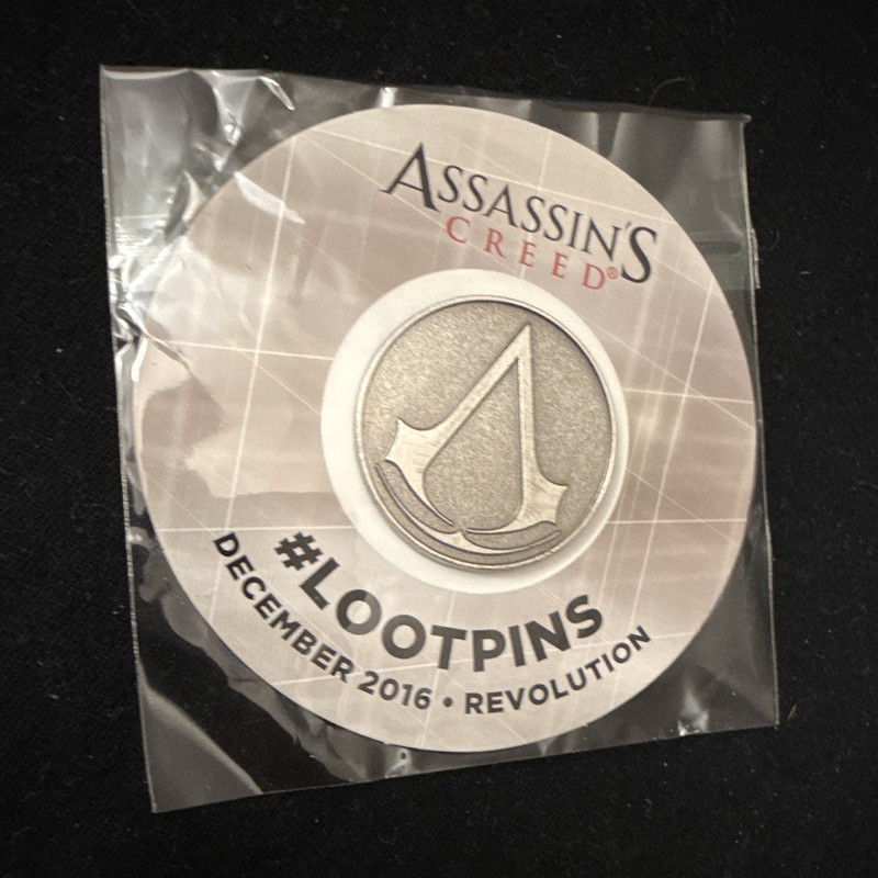 Loot Crate Lootpins Assassin's Creed Revolution Pin - December 2016