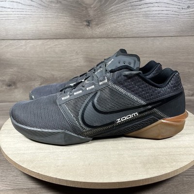 Nike Zoom Metcon Turbo 2 Iron Grey Black Gum Shoes DH3392-004 Mens Size 11