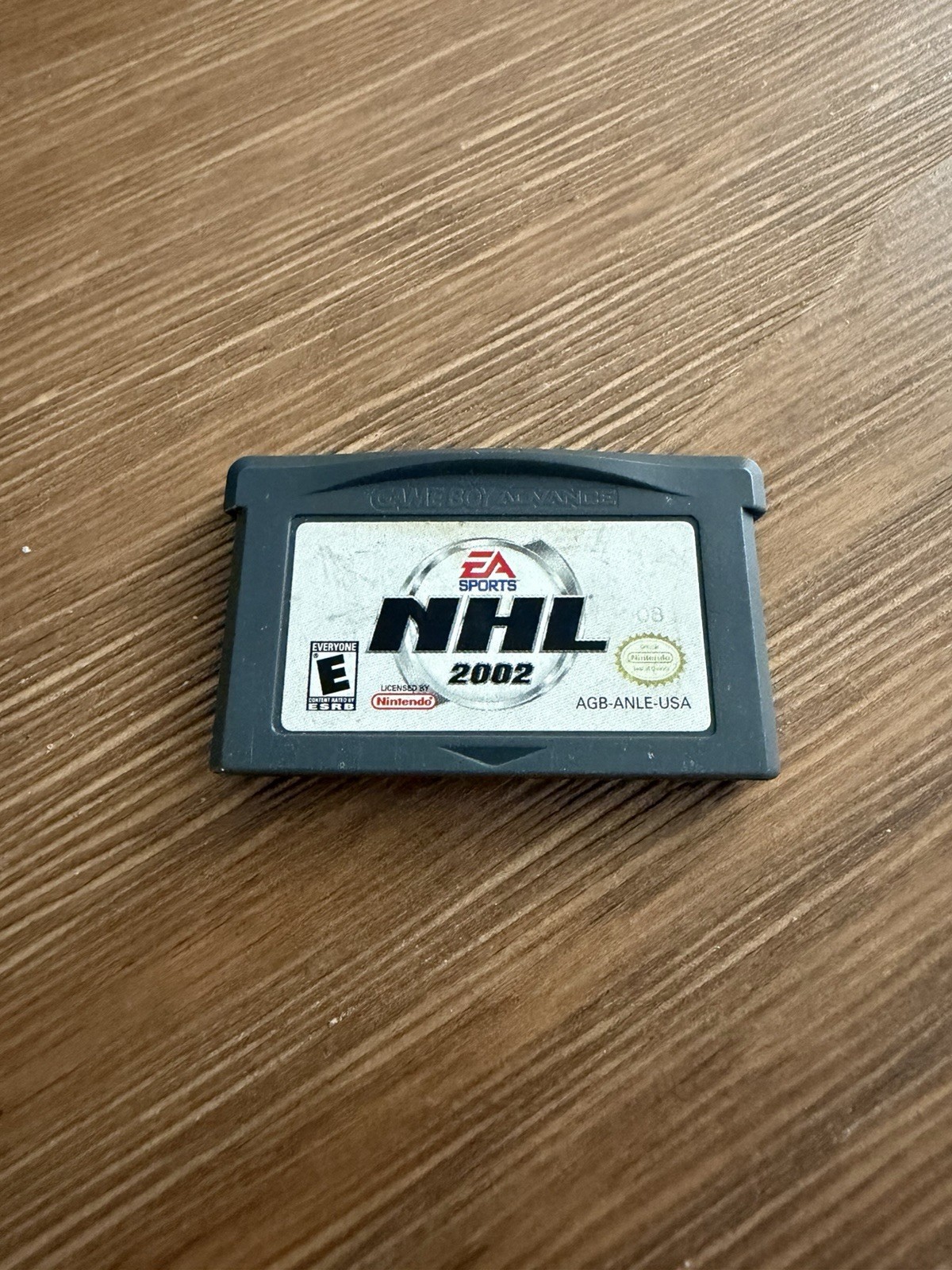 GBA NHL 2002 Hockey Nintendo Game Boy Advance Handheld TESTED