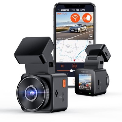 E1 lite Mini Dashcam WiFi vorne 1080P HDR/30fps mit Sprachsteuerung 1,54 IPS