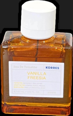 $62- Korres Vanilla Freesia EDT For Women 50 ml- Authentic
