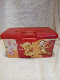 Huggies Disney Winnie the Pooh Baby Wipes Empty Plastic Container Pop Up