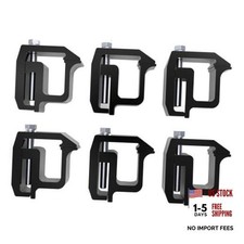 Mounting Clamps Truck Caps Camper Shell Powder-coated Replacement For Chevy