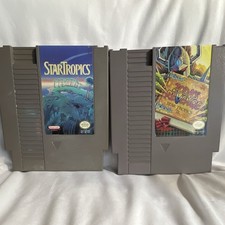 Nintendo StarTropics + Zoda’s Revenge StarTropics II NES NTSC-U/C Cartridge