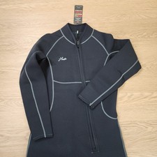 Hevto Men Wetsuits 3/2mm Neoprene Wet Suit Back Front Zip in Cold Water Large