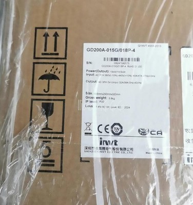 ONE NEW INVT 15/18.5KW INVERTER GD200A-015G/018P-4