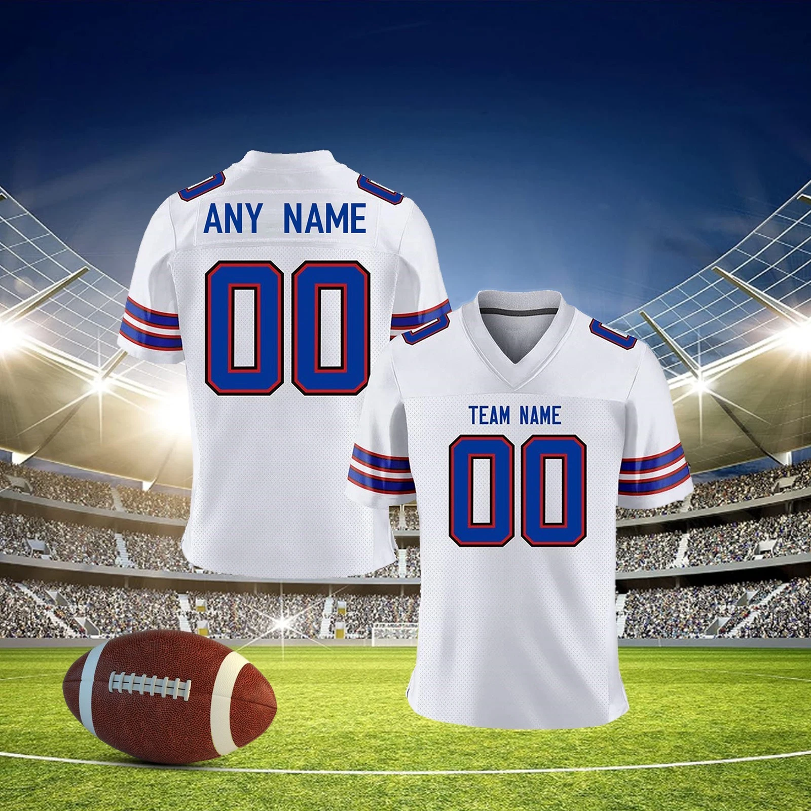 Customized Football Jersey, Personalized Name And Number Shirt, Gift For Fans