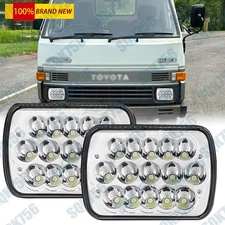 2X 5x7 7x6" LED Headlights H4 Hi/Lo For Toyota Pickup 1982-1995 Tacoma 1995-1997