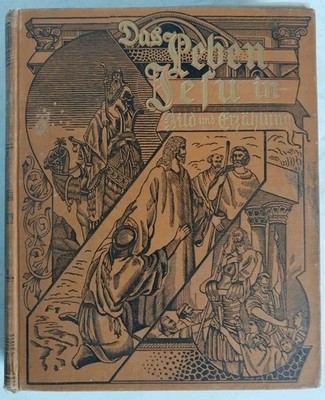 *Rare* Das Leben Jesu In Bild Und Erzahlung By Louise Houghton 1893 Hardcover