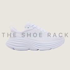 HOKA Bondi 8 Women's Running Shoes White/White 1127952-WWH Sneakers New with Box