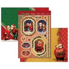 Hunkydory GOLDEN OLDIES FESTIVE FUN Luxury Topper Set ~ *NEW* MISTLETOE KISSES