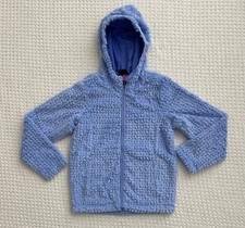 North Face Toddler Girl Laurel Plush Fleece Lined Jacket warm- Grape Blue - 5T