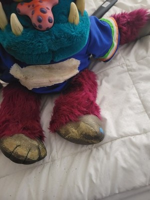 RARE Vintage 1986 My Football Pet Monster Amtoy With Shackles
