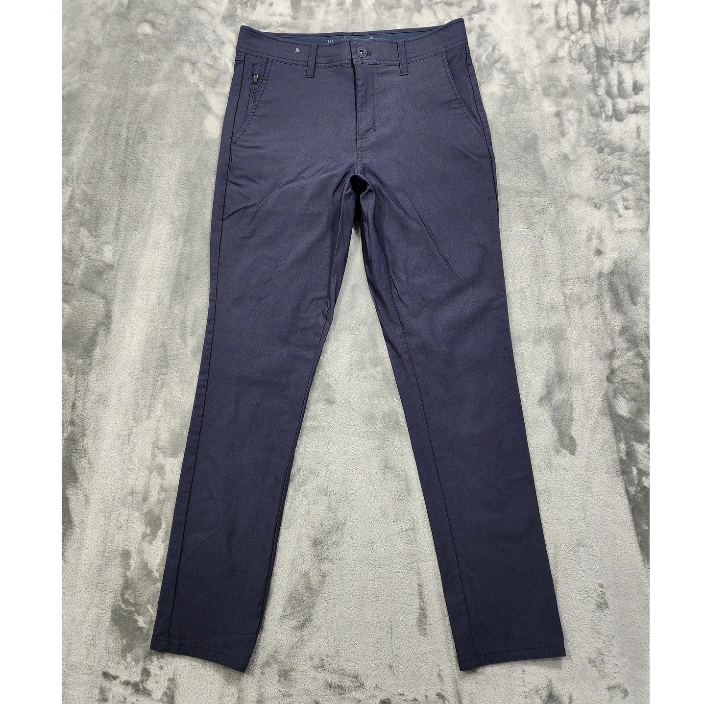 Weatherproof Vintage Pants Mens 30x32 Blue Regular Taper Performance Flex Chino