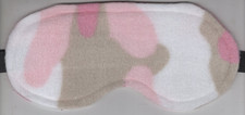 Sleep Eye Mask / Travel Blindfold   Dark   Soft Polar Fleece   Light-Blocking  