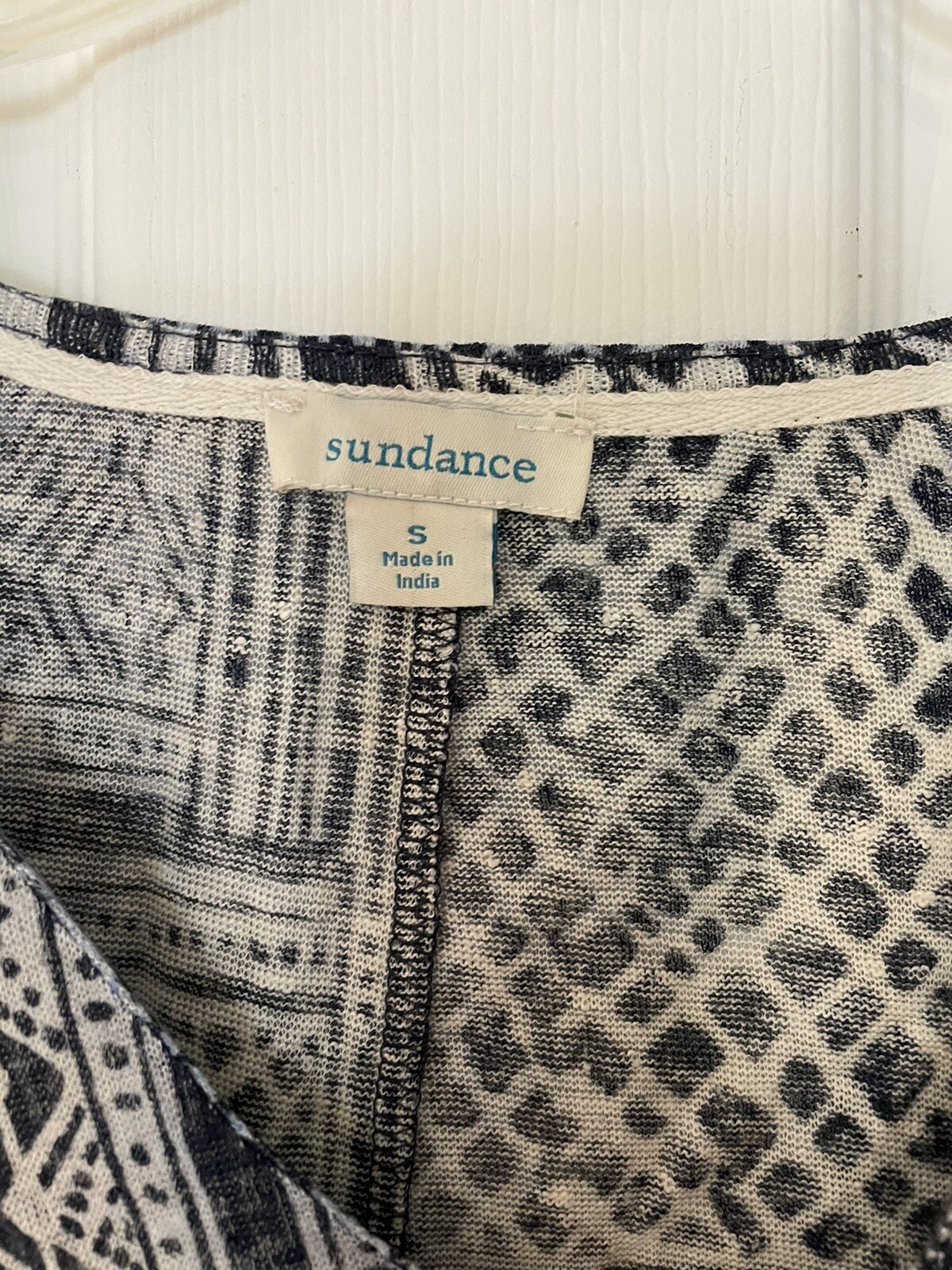 SUNDANCE FADED TAPESTRIES TOP WITH EMBROIDERY SIZE SMALL eBay