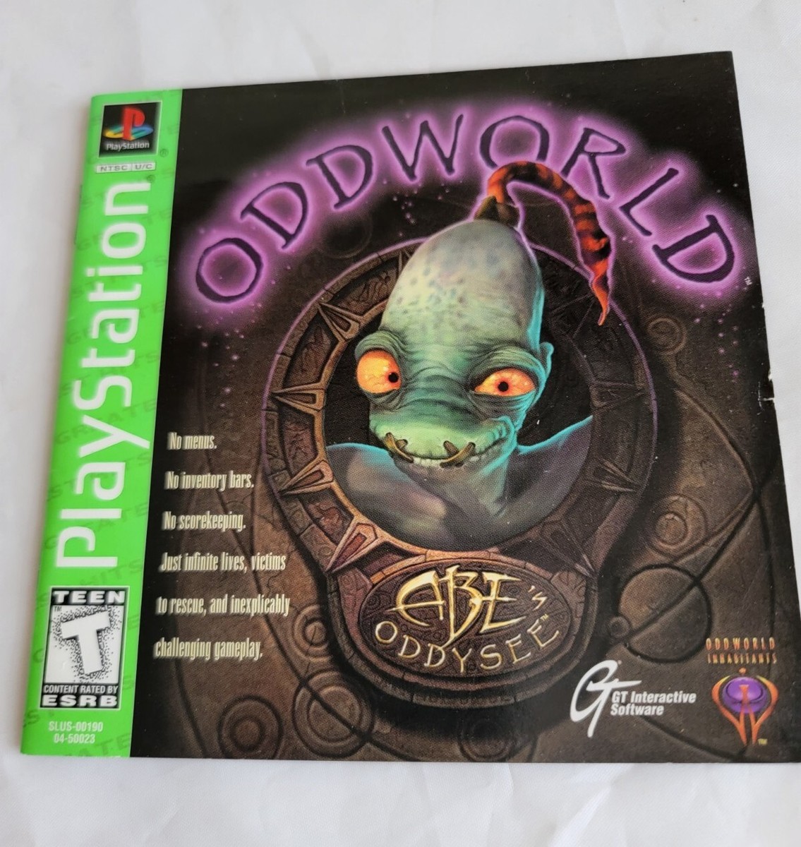 Oddworld Psvita オッドワールド　Abe Oddworld: Abe's Oddysee New 'n' Tasty | PS Vita Slim