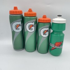 Lot of 4 Different Sizing  Gatorade Contour Squeeze Bottle Shipping