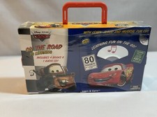 Disney Pixar Cars On the Road to Learning 4 book Learn  Carry Pack Audio Sealed